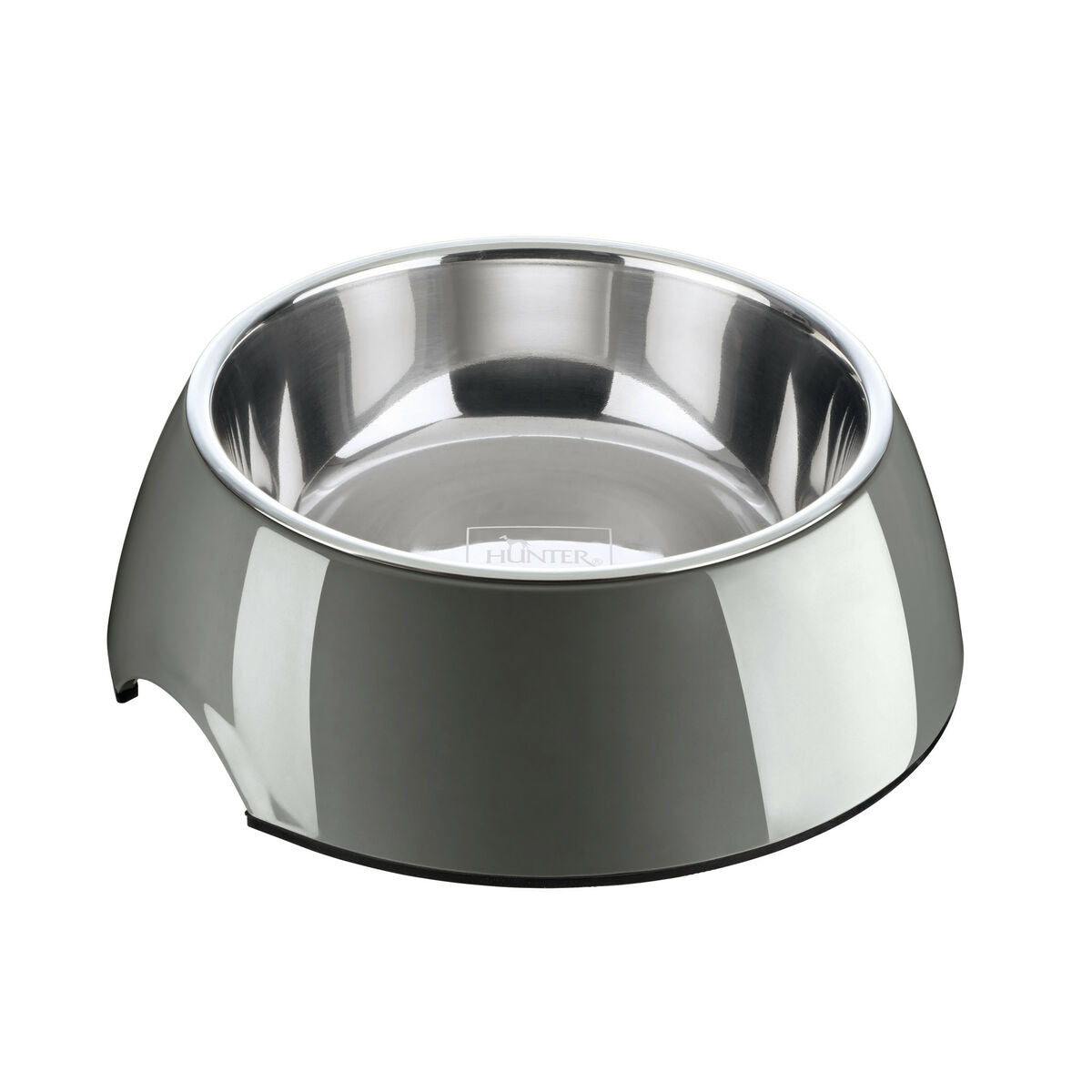 Dog Feeder Hunter Grey 700 ml Melamin - Hilman kauppa