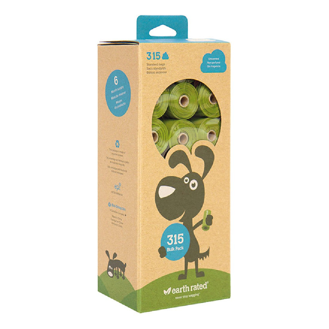 Pet Bag Dispenser Earth Rated - Hilman kauppa