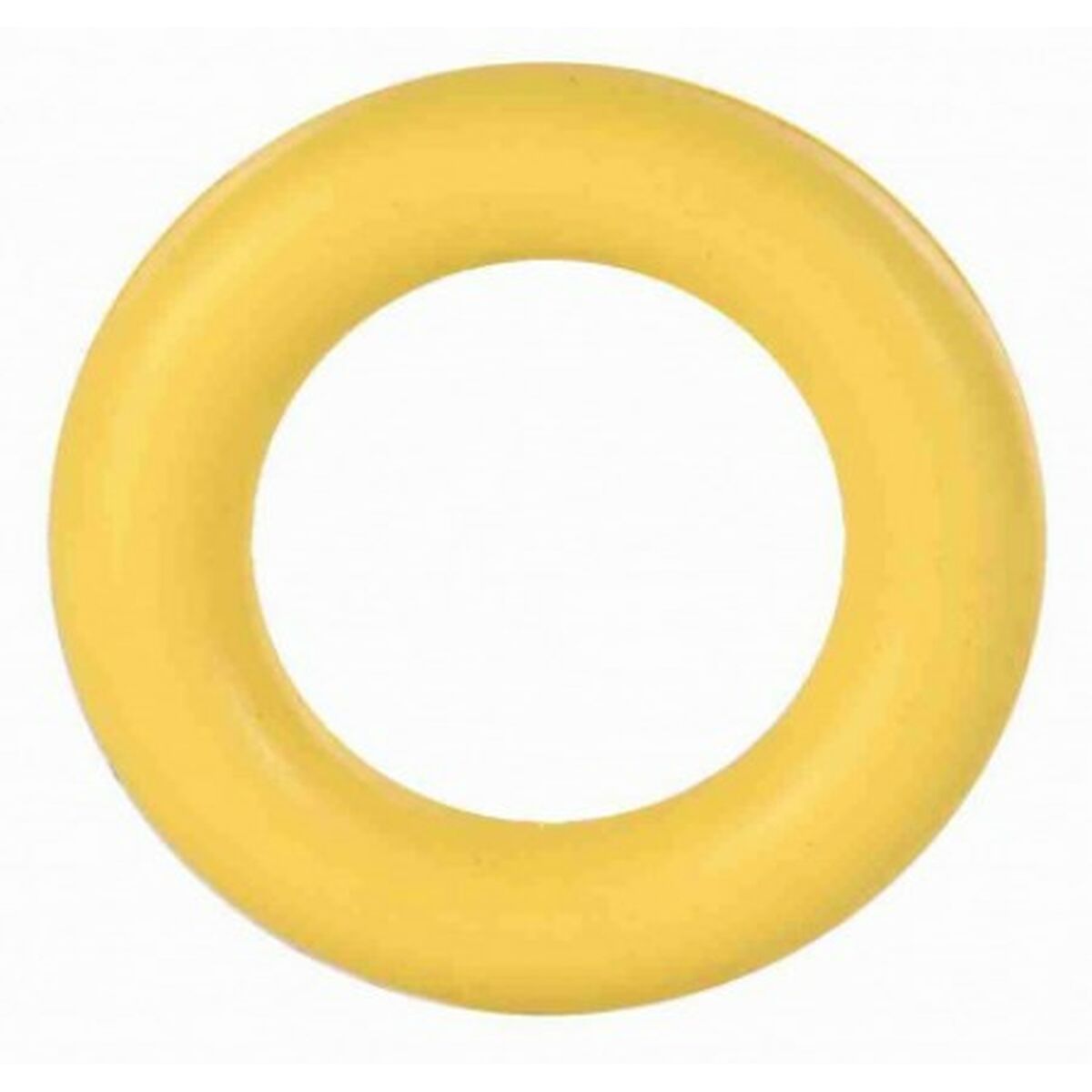 Dog toy Trixie Ring Yellow Rubber Natural rubber - Hilman kauppa