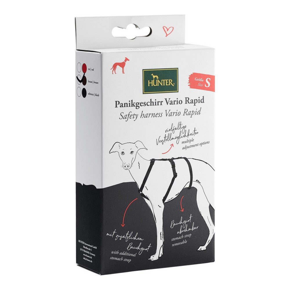 Dog Harness Hunter 38-52 cm Brown Black XS/S - Hilman kauppa