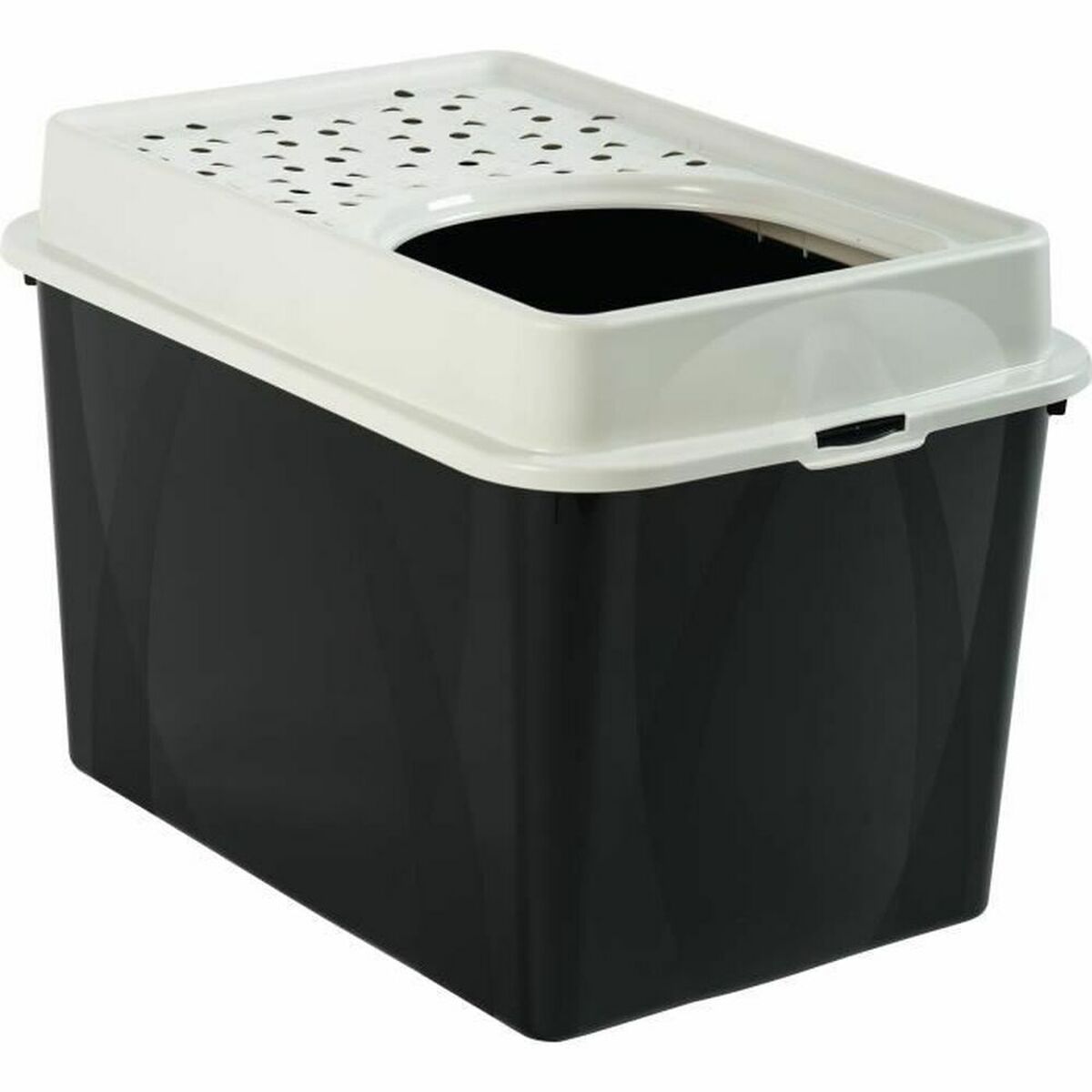 Cat Litter Box Rotho My Pet BERTY 57 x 40 x 33 cm White/Black - Hilman kauppa
