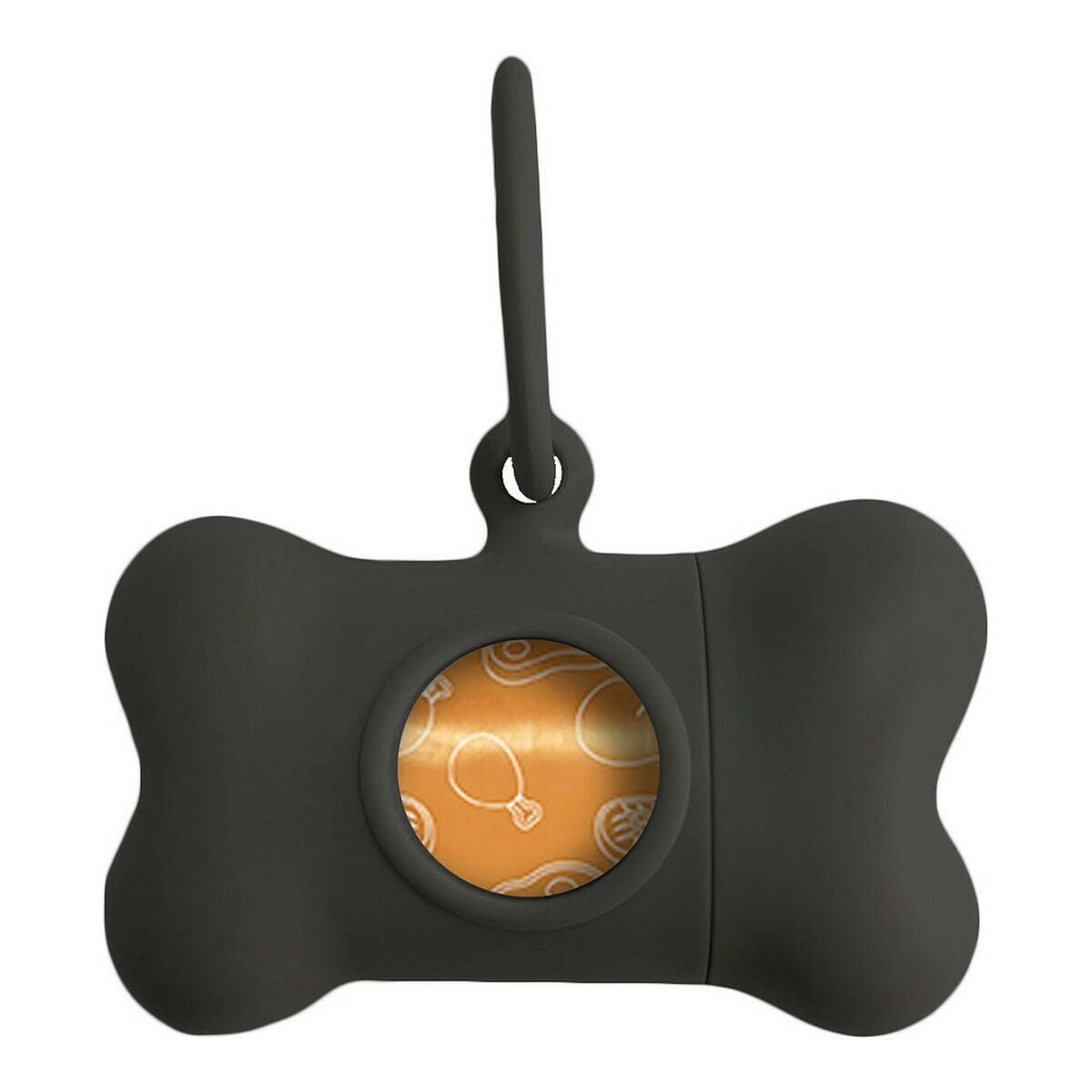 Pet Bag Dispenser United Pets Bon Ton Classic Dog Black (8 x 4,2 x 5 cm) - Hilman kauppa