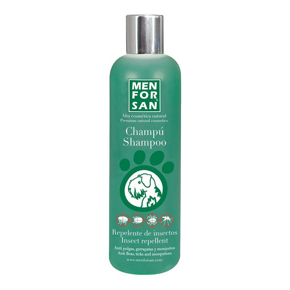 Pet shampoo Menforsan Dog Insect repellant Citronela 300 ml - Hilman kauppa