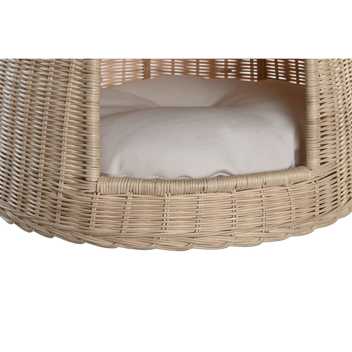 Pet bed DKD Home Decor 45 x 45 x 57 cm Natural Rattan - Hilman kauppa