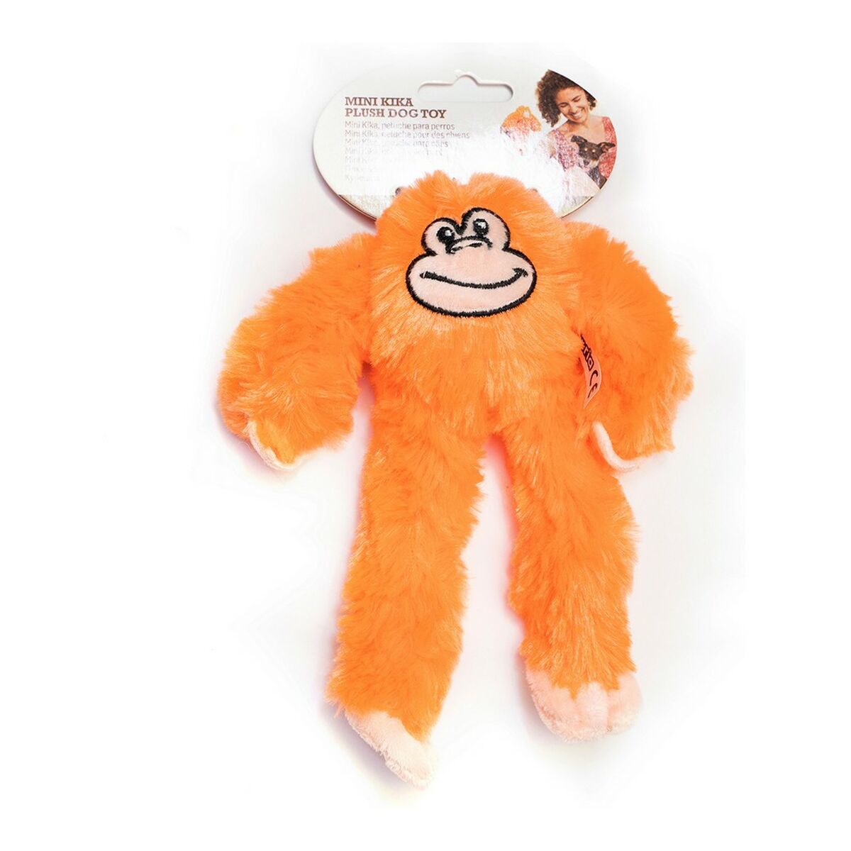 Dog toy Gloria Kika Orange Monkey - Hilman kauppa