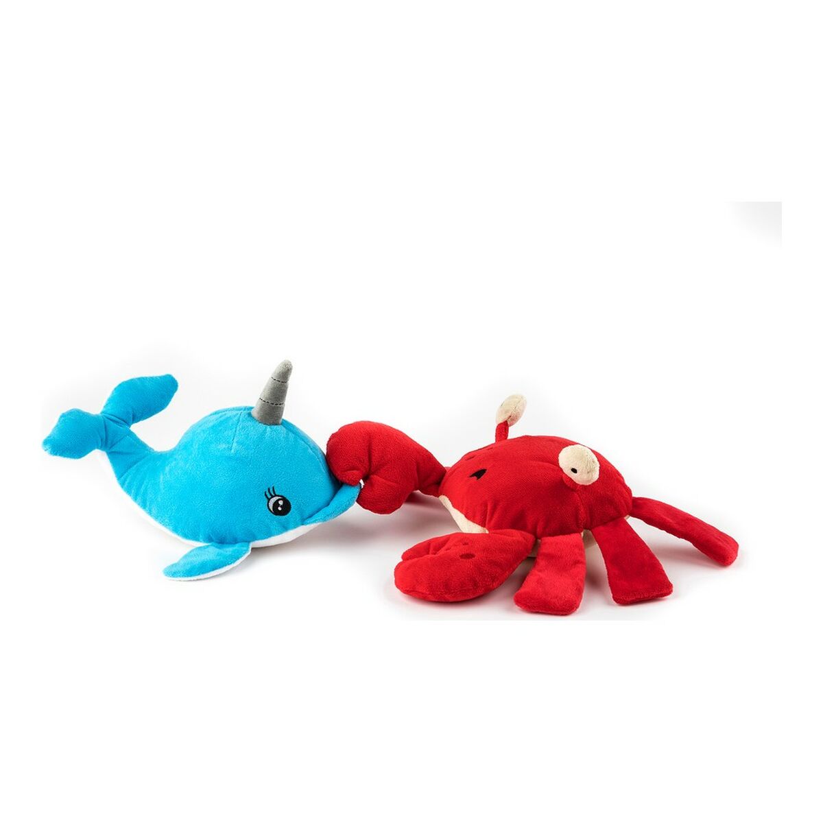 Soft toy for dogs Gloria Nuka 11 x 25 x 13 cm Narwhal Polyester polypropylene - Hilman kauppa