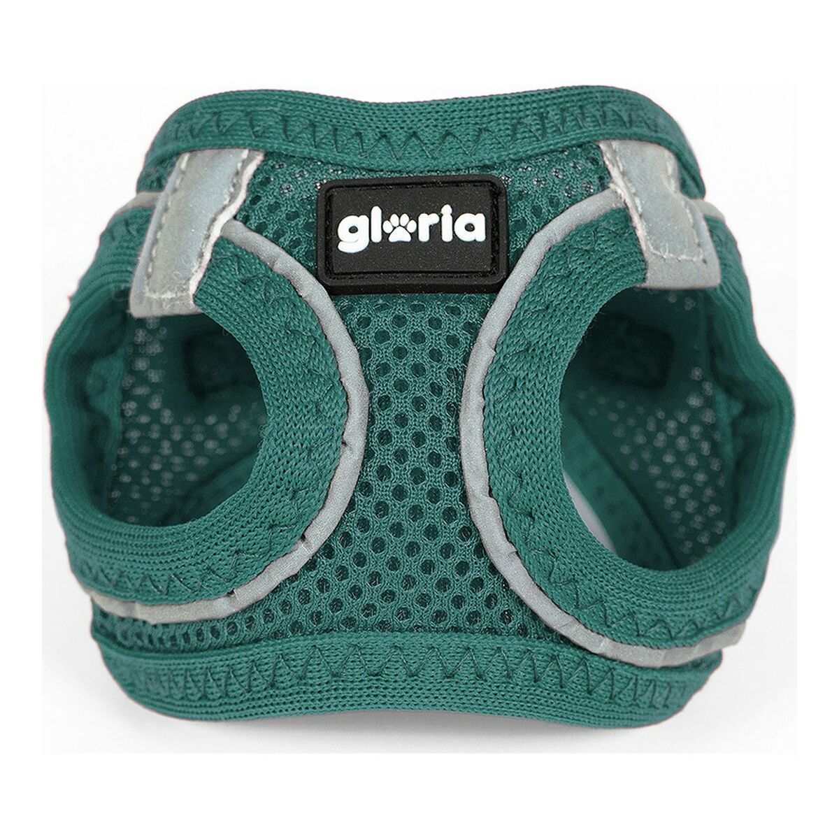 Dog Harness Gloria Air Mesh Trek Star Adjustable Turquoise Size XXXS (18-20 cm) - Hilman kauppa