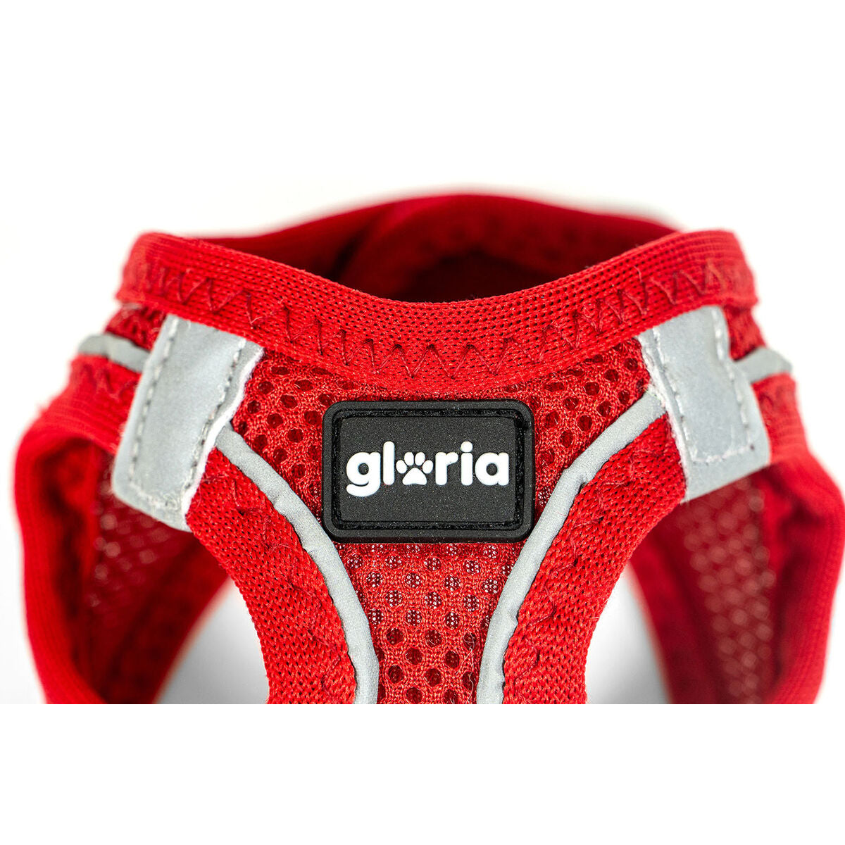 Dog Harness Gloria Trek Star 33,4-35 cm 51-52 cm Red L - Hilman kauppa