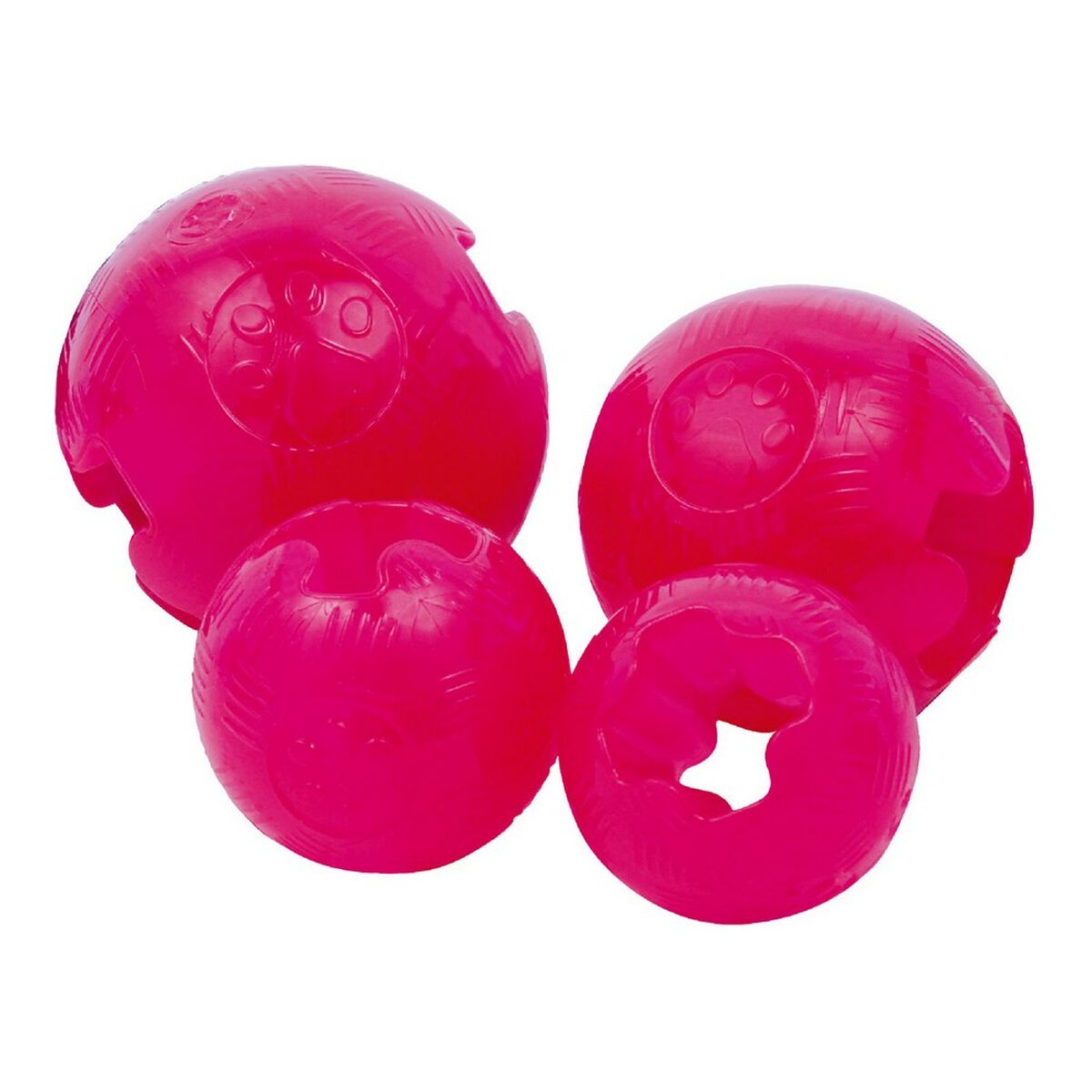Dog toy Gloria TPR Pink (9,5 cm) - Hilman kauppa