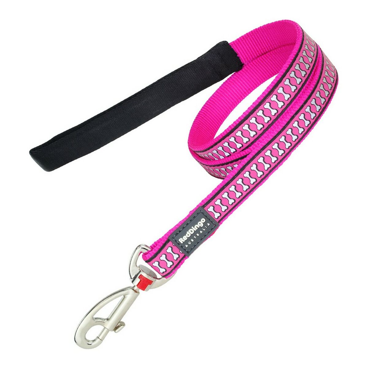 Dog Lead Red Dingo Reflective Fuchsia (2 x 120 cm) - Hilman kauppa