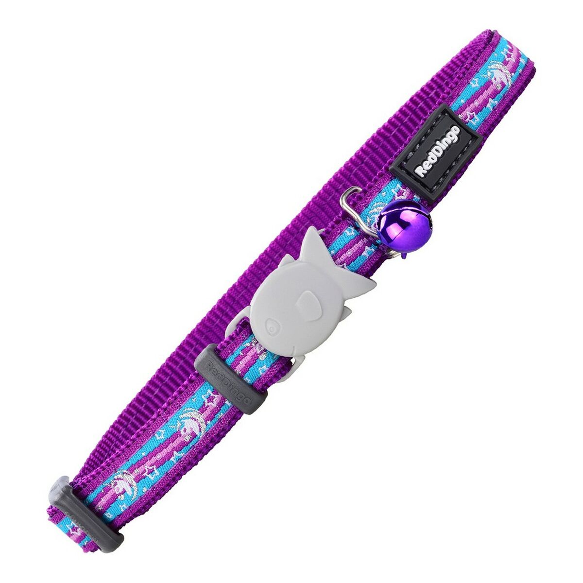 Cat Collar Red Dingo Style Purple 20-32 cm Unicorn - Hilman kauppa