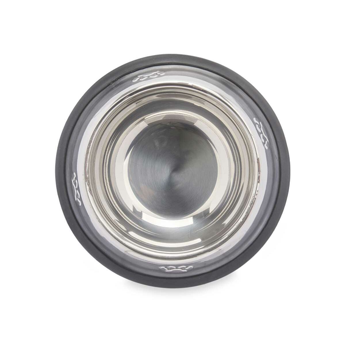 Dog Feeder Silver Grey Rubber Metal 35 x 0,03 x 25 cm (24 Units) - Hilman kauppa