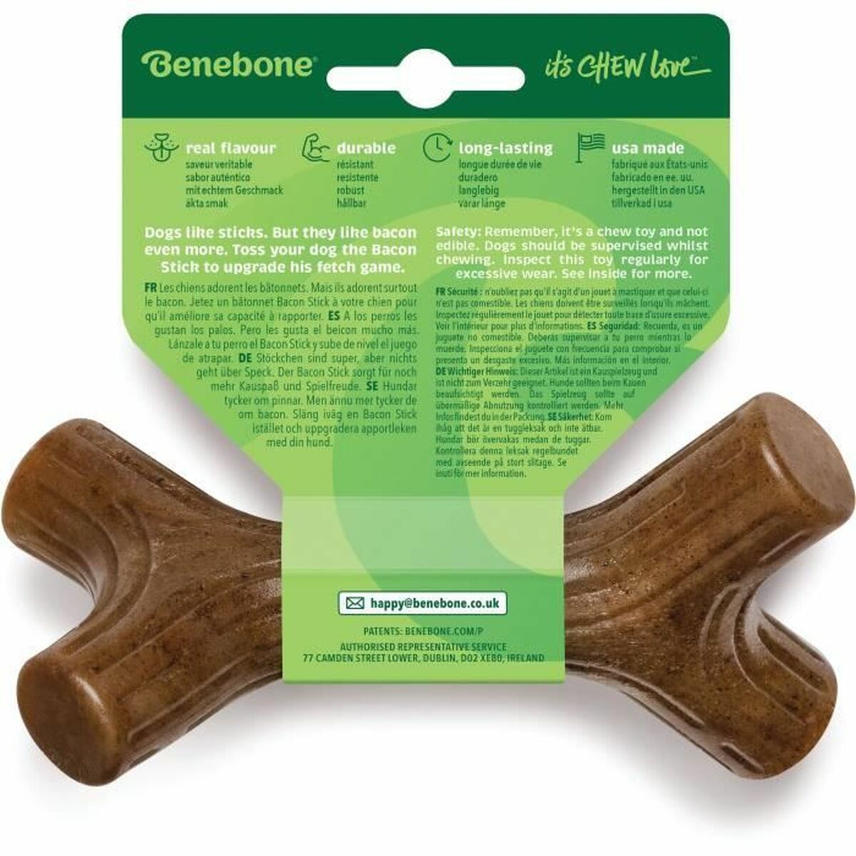 Dog chewing toy Benebone - Hilman kauppa