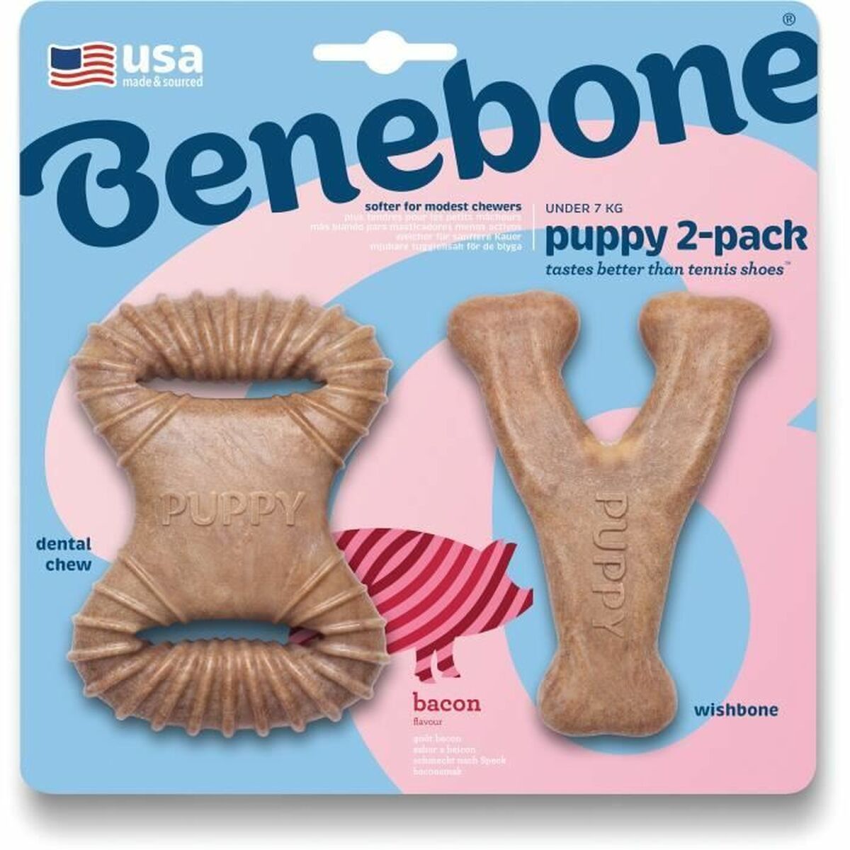 Dog chewing toy Benebone animals - Hilman kauppa