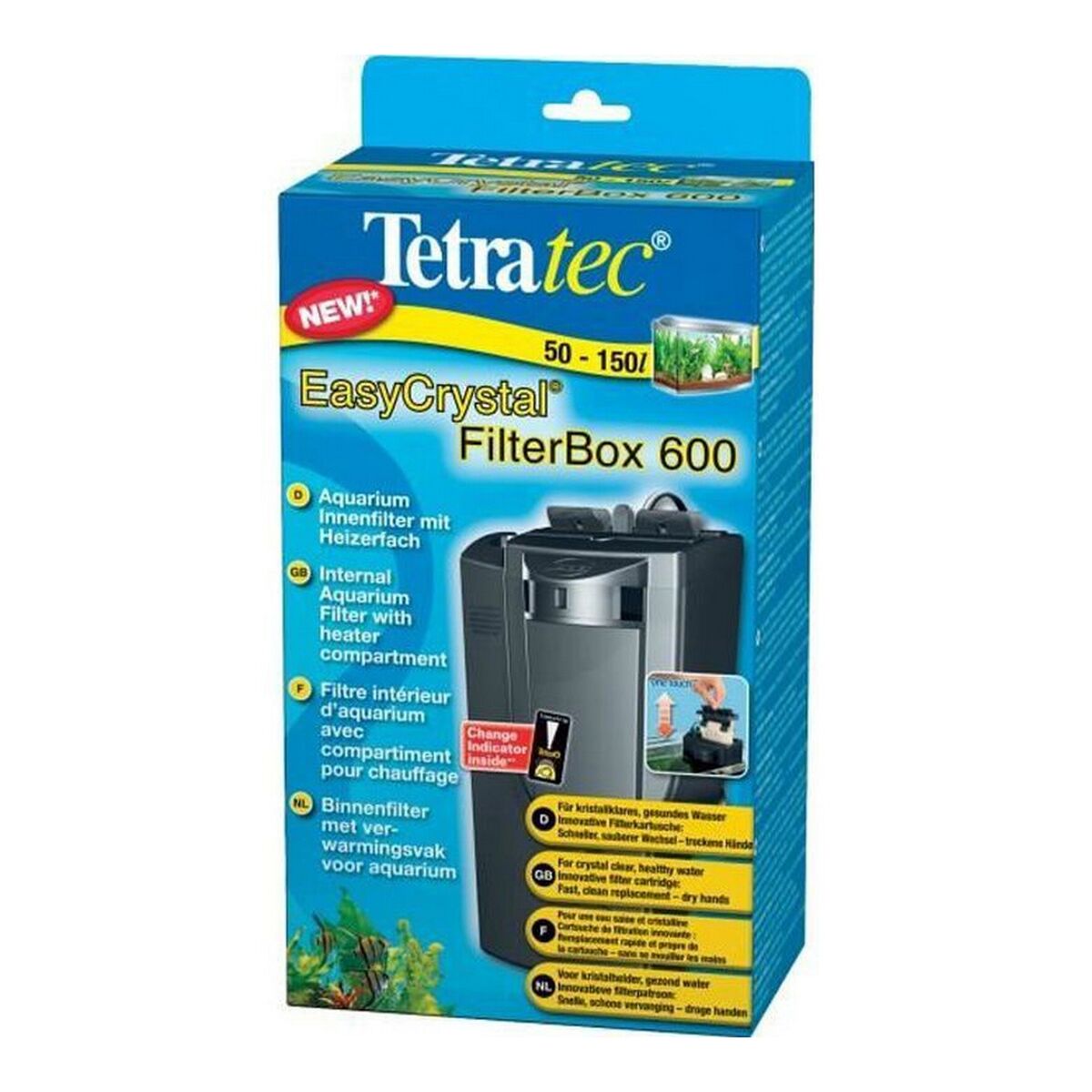 Water filter Tetra EasyCrystal FilterBox 600 - Hilman kauppa