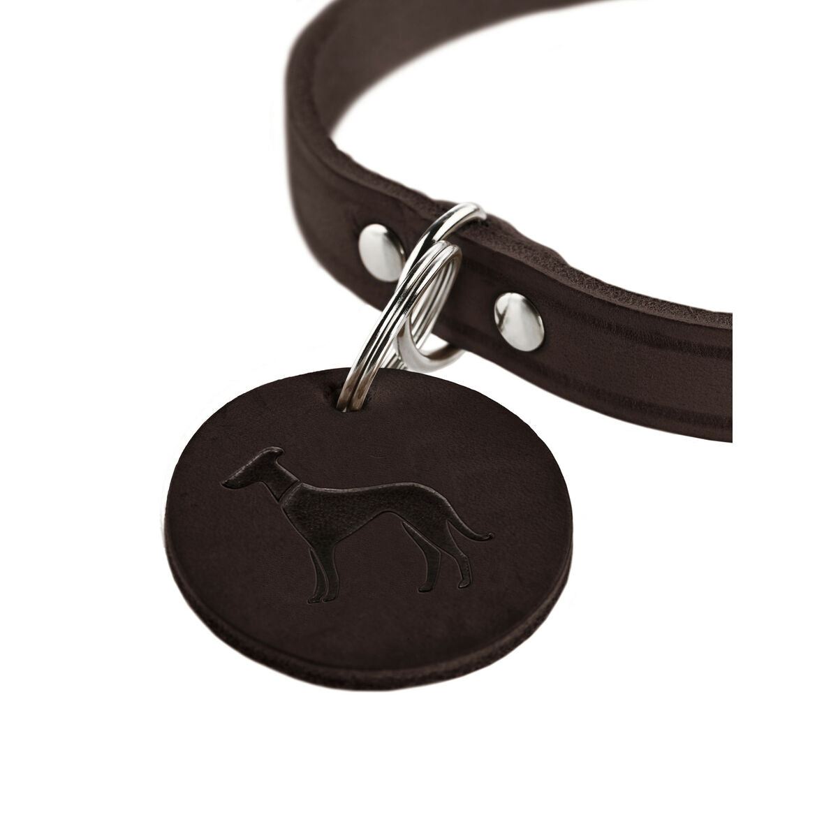 Dog collar Hunter Aalborg Chocolate XS 24-29 cm - Hilman kauppa