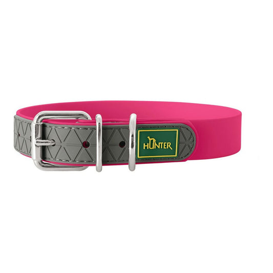 Dog collar Hunter Convenience Pink Size M (38-46 cm) - Hilman kauppa