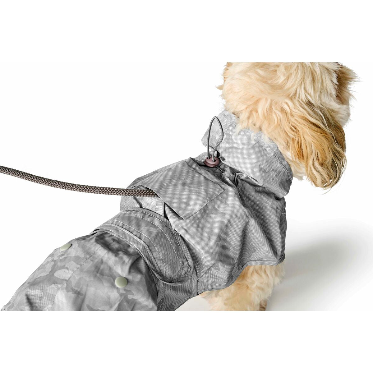 Dog raincoat Hunter Grey 25 cm - Hilman kauppa