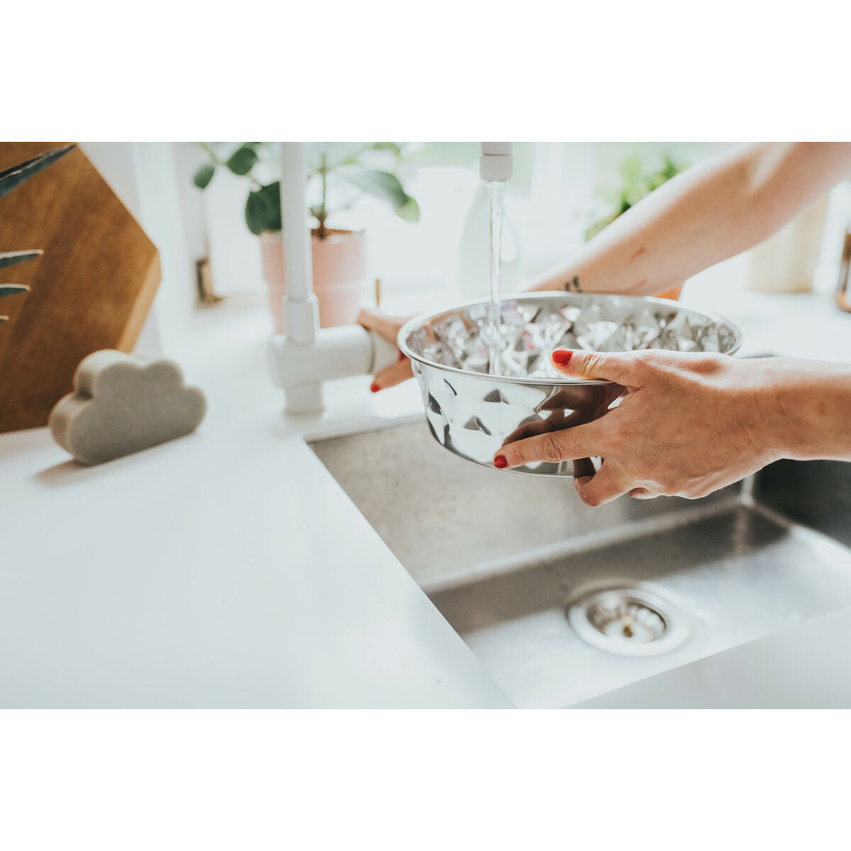 Dog Feeder Hunter Silicone Stainless steel 1,05 L - Hilman kauppa