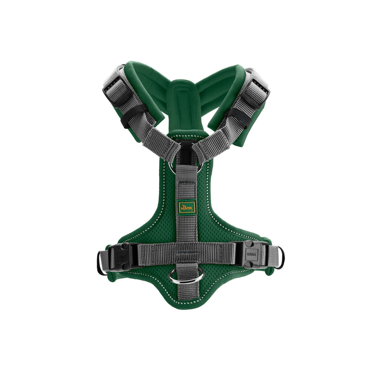 Dog Harness Hunter Maldon Up Dark green 38-62 cm - Hilman kauppa