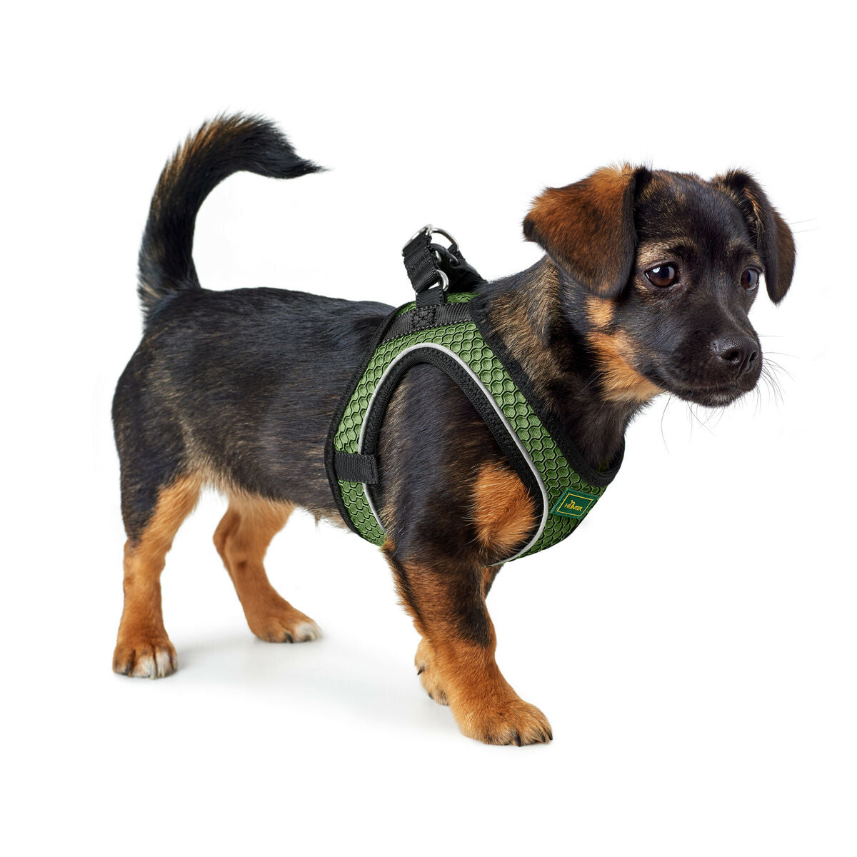 Dog Harness Hunter Comfort Green 30-35 cm - Hilman kauppa