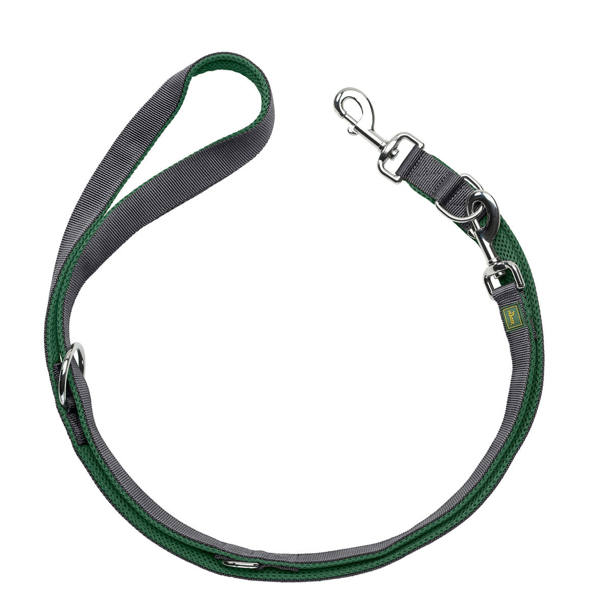 Dog Lead Hunter Maldon Dark green 2 m Adjustable - Hilman kauppa