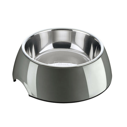 Dog Feeder Hunter Grey 350 ml Stainless steel - Hilman kauppa