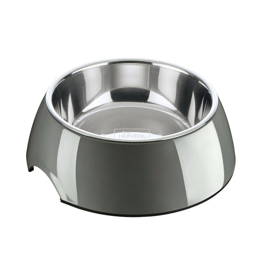 Dog Feeder Hunter Grey 700 ml Melamin - Hilman kauppa