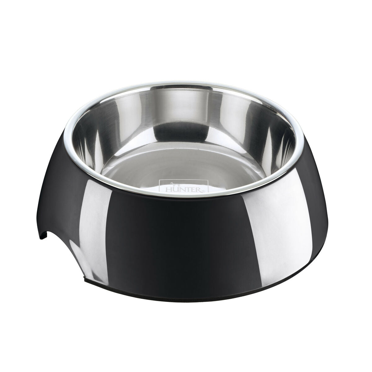 Dog Feeder Hunter Black 1,4 L Stainless steel - Hilman kauppa