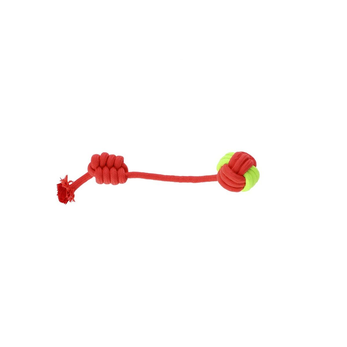 Dog toy Dingo 30102 Red Green Cotton - Hilman kauppa