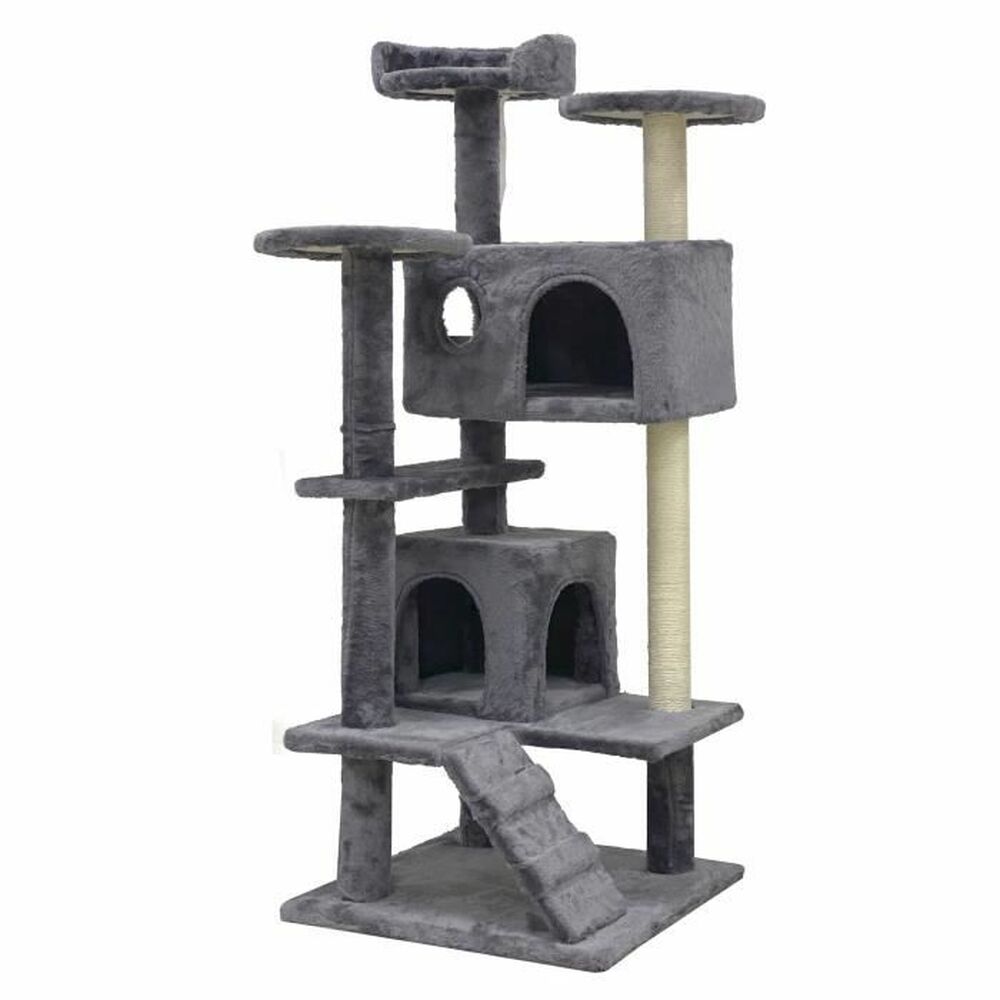 Scratching Post for Cats Suzi Grey 50 x 50 x 125 cm - Hilman kauppa