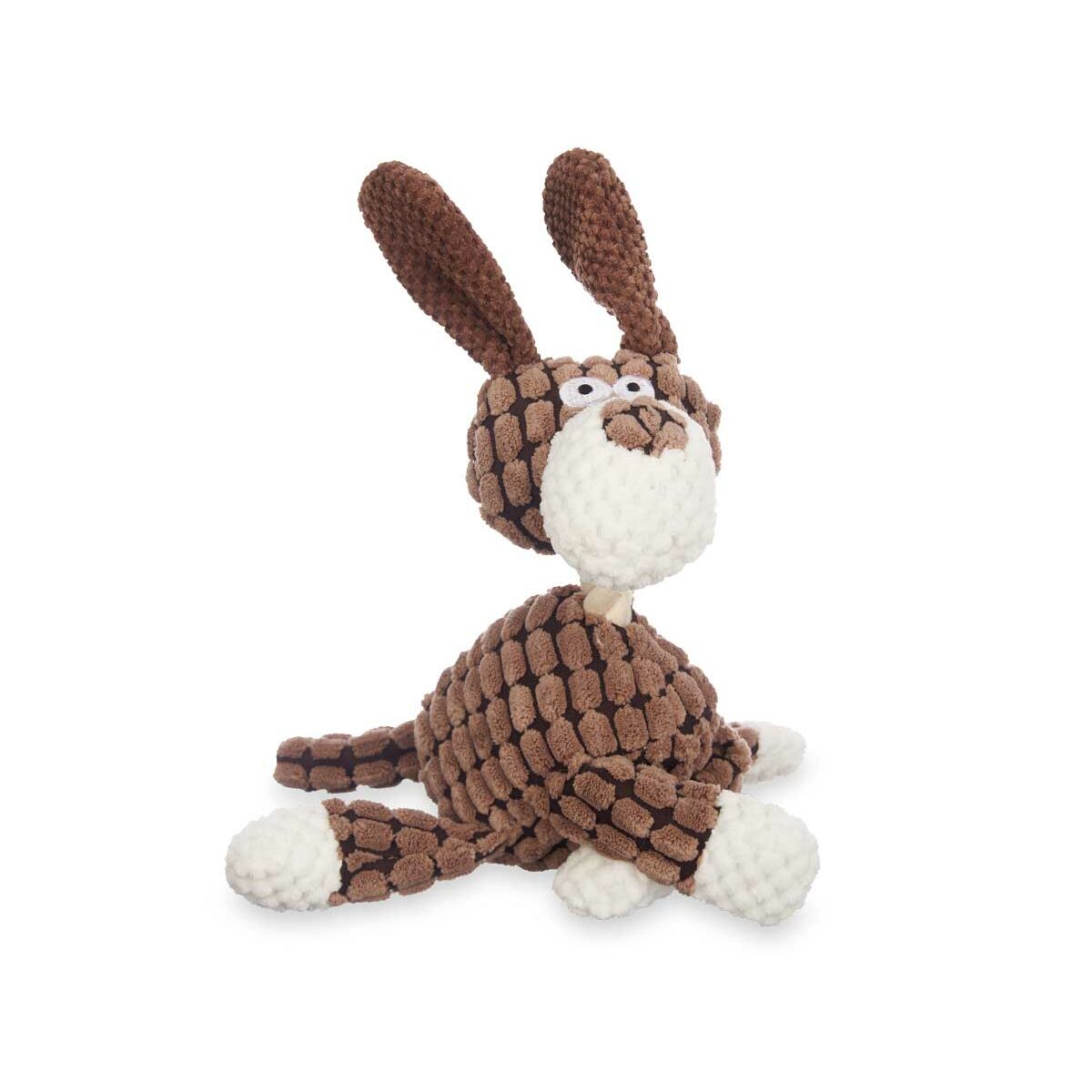 Dog toy Brown Dog 26 x 8 x 21 cm Fluffy toy with sound - Hilman kauppa