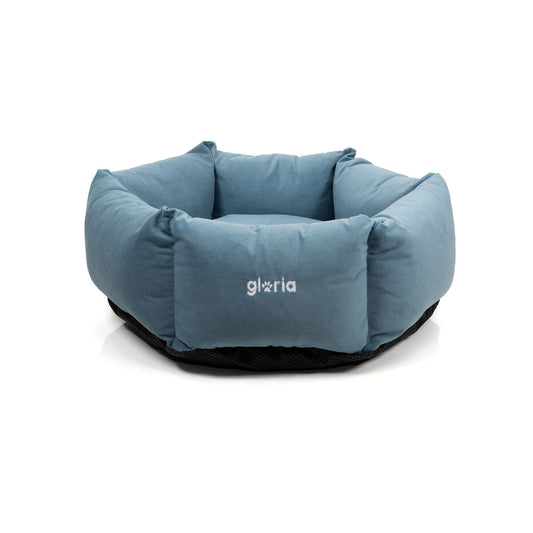 Dog Bed Gloria Hondarribia Blue 75 x 75 cm Hexagonal - Hilman kauppa