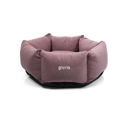 Dog Bed Gloria Hondarribia Pink 75 x 75 cm Hexagonal - Hilman kauppa