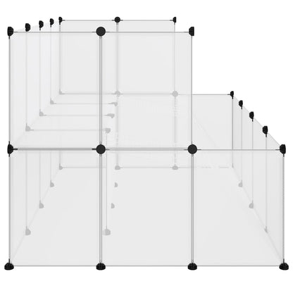 Pieneläinhäkki  143x107x93 cm PP ja teräs - Hilman kauppa