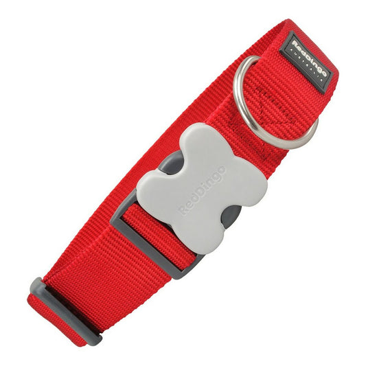 Dog collar Red Dingo Width Red (4 x 37-55 cm) - Hilman kauppa