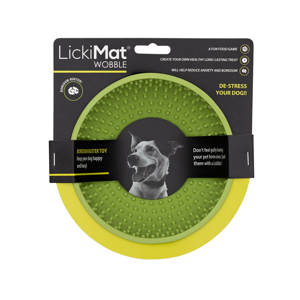 Dog Feeder Lickimat Green Rubber Modern 600 ml - Hilman kauppa