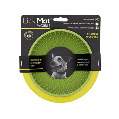 Dog Feeder Lickimat Green Rubber Modern 600 ml - Hilman kauppa
