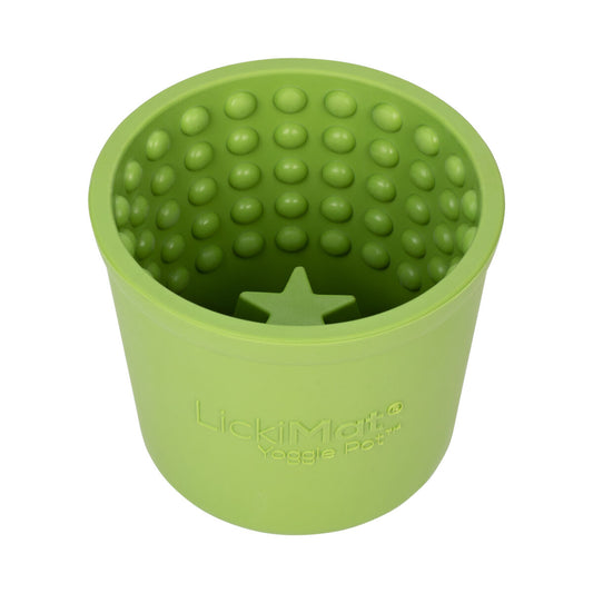 Dog Feeder Lickimat Green Rubber - Hilman kauppa