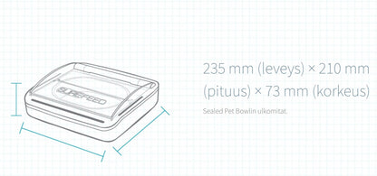 Automatic feeder SureFlap SureFeed 400 ml Batteries x 2 - Hilman kauppa