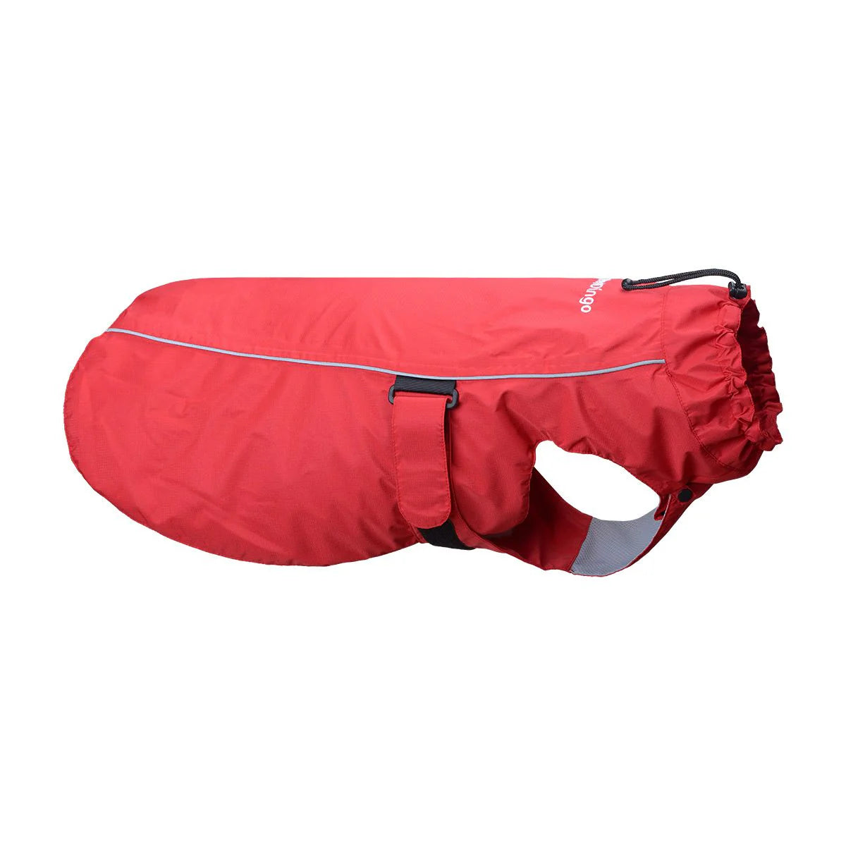 Dog raincoat Red Dingo Perfect Fit Red 60 cm - Hilman kauppa