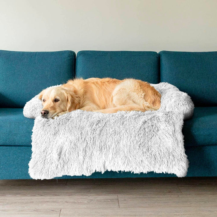 Topmast Dog Mat Comfy - Fluffy Plush Dog Bed - Size L - 115 x 95 cm