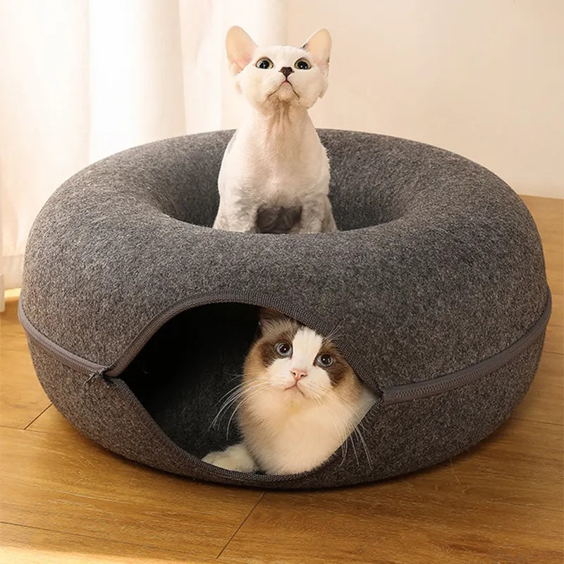 Cat tunnel donut paras kissa tunneli donitsi kissalle huopatunneli peti hilman kauppa