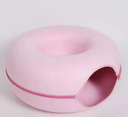 Cat felt tunnel Donut 60 cm