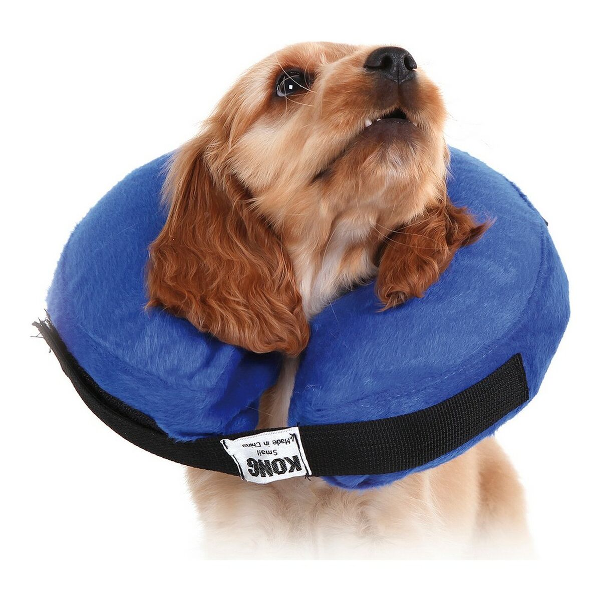 Recovery Collar for Dogs KVP Kong Cloud Blue Inflatable (Max. 15 cm) - Hilman kauppa