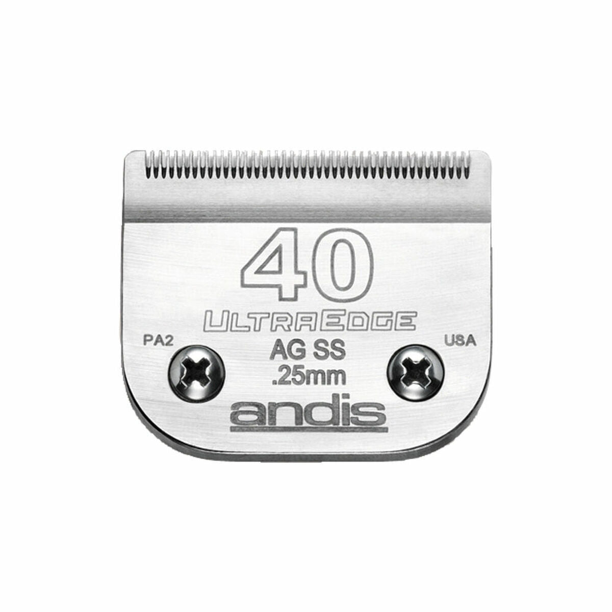 Replacement Shaver Blade Andis S-40 0,25 mm Dog - Hilman kauppa