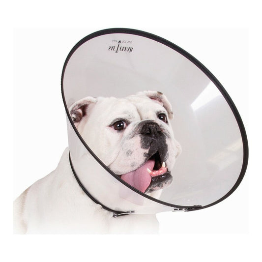 Elizabethan Dog Collar KVP Saf-T-Clear Transparent (30-53 cm) - Hilman kauppa