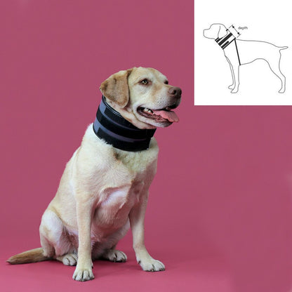 Cervical Collar for Dogs KVP Black (9-36 cm) - Hilman kauppa