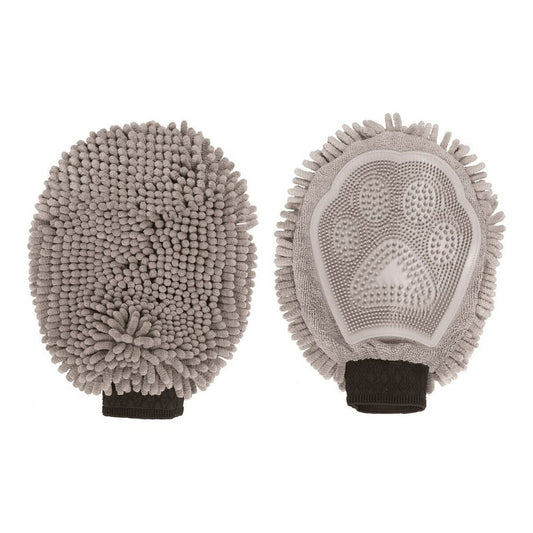 Bath Mitten Dog Gone Smart Grey (25 x 18 cm) - Hilman kauppa