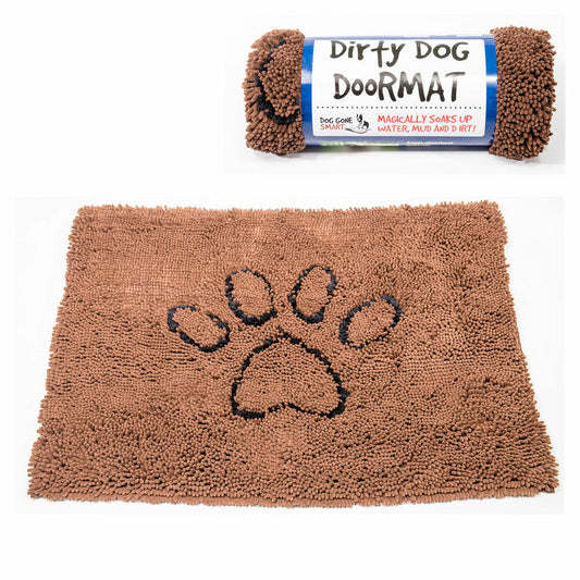 Dog Carpet Dog Gone Smart Microfibres Brown (89 x 66 cm) - Hilman kauppa